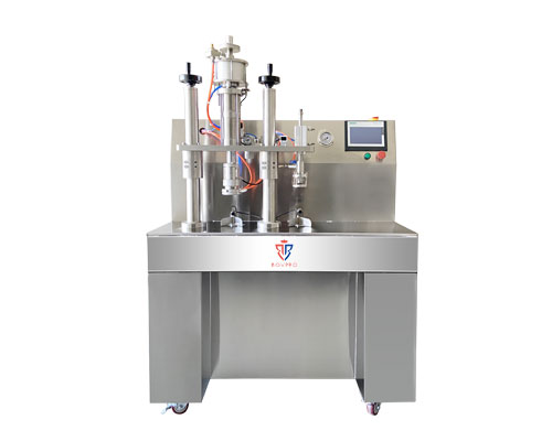 半自動PLC二元灌裝設(shè)備